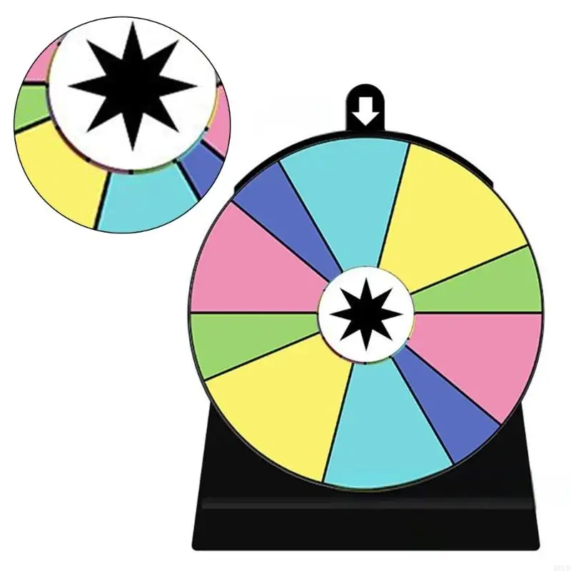 R6FD Prize Toy Wheel Spinner with Stand for Carnivals, Fairs, and Festivities