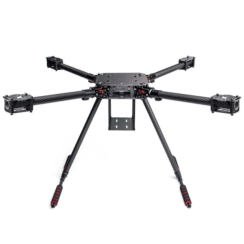 

Universal Carbon Fiber Drone Frame Foldable Arms with Landing Gear, Compatible with 13 to 17 inch Propellers