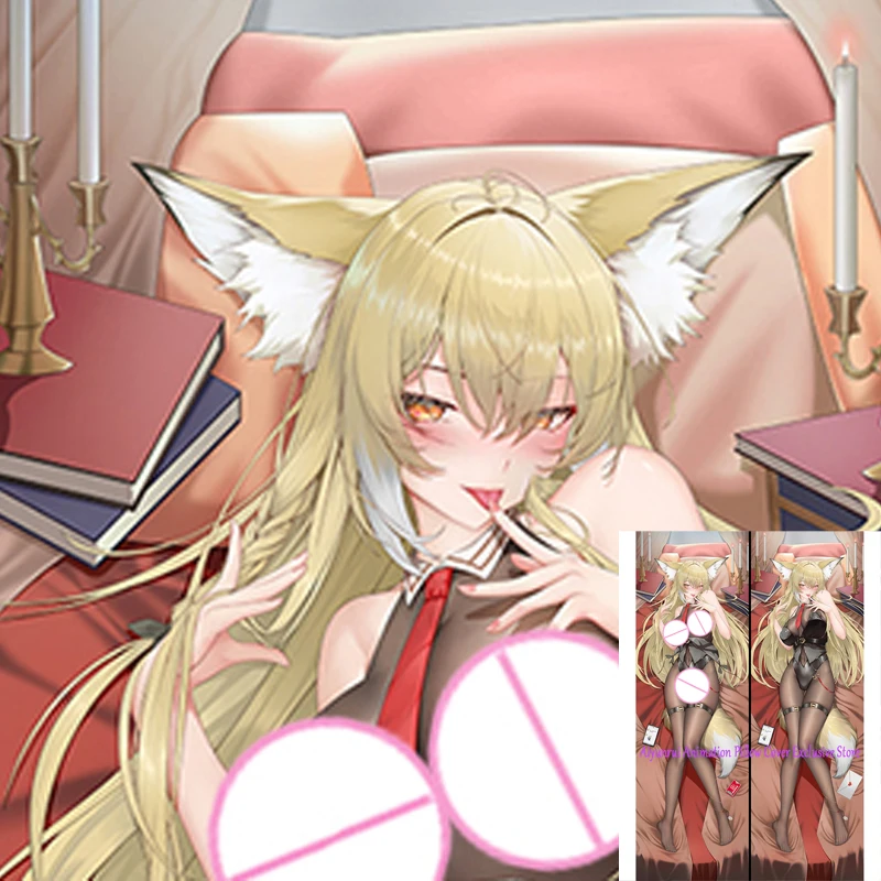 

Anime Pillow Cover Dakimakura Beautiful Girl 2 Side Printed Hugging Body Pillowcase Cushion Cover Bedding Young Girl Tits