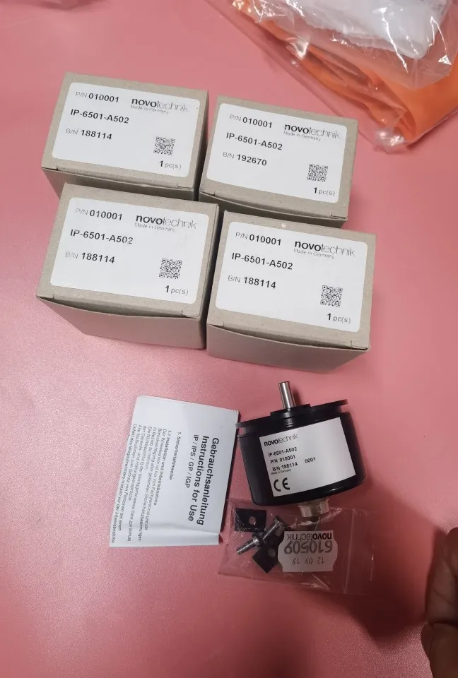 الأصلي NOVOtechnik مستشعر الإزاحة الزاوي P-2201-A502 P-6501-A502 P-6508-A502 للقياس الدقيق