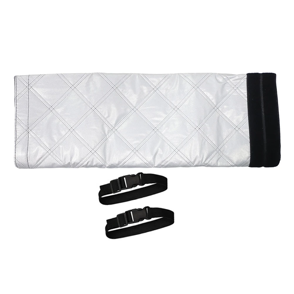Silver 150cm Insulated AC Hose Cover Sleeve Polyester Heat Shield For Air Conditioner For Exhaust Duct With 2 Straps Easy