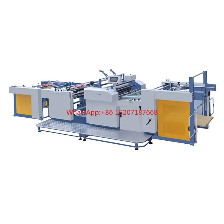 Automatic Roll Laminating Machine Corrugated Cardboard Laminator Machine