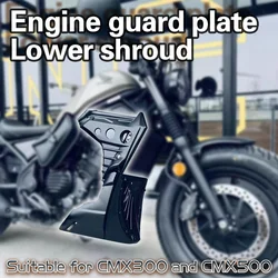 Motorcycle Injection Moulded Lower Shroud Side Cover Fairing For  Honda Rebel CMX 300 500 CMX300 CMX500 Engine guard