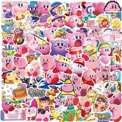 10/30/50/100PCS Game Kirby Stickers Kawaii Decals Classic Toy DIY Phone Luggage Guitar Car Cartoon Graffiti Sticker Kids Gift