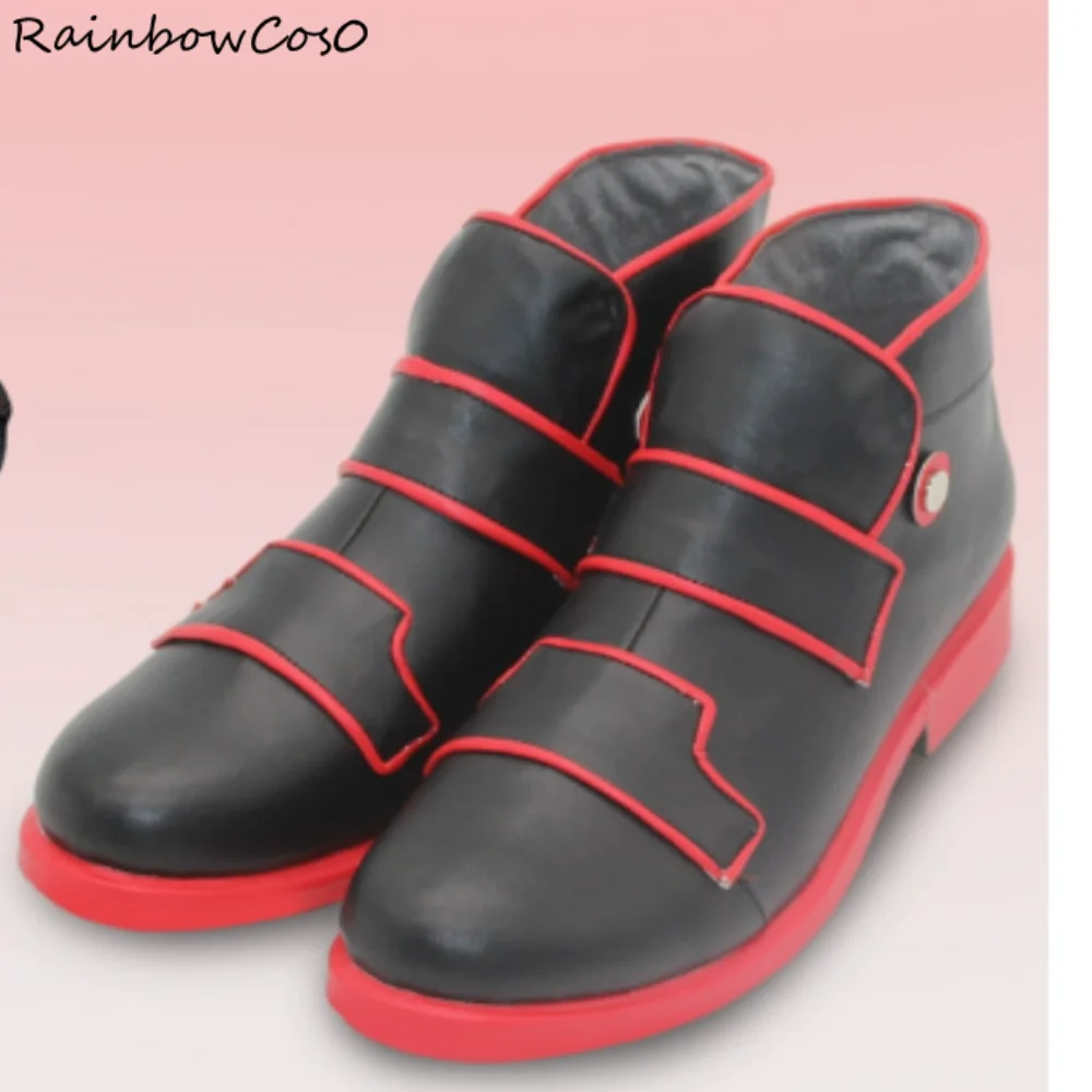 Koichi Cosplay Scarpe Stivali Gioco Anime Halloween Natale RainbowCos0 W4883