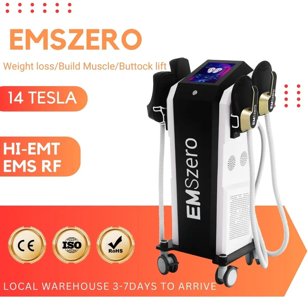 EMS Slimming Machine 15 Tesla 6500W EMSzero Hi-emt Body Sculpting Sculpt Pelvic Muscle Stimulation Slimming Abdomen