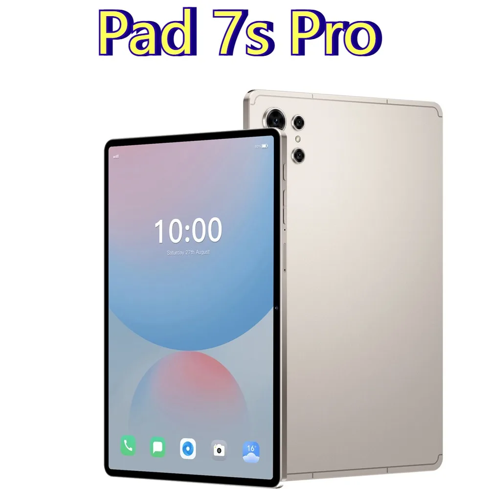 

Новый планшетный коврик 7s Pro, оригинальный Android 15 Tab 4G 5G, планшеты с двумя SIM-картами, 10,1-дюймовый HD-экран, детский 10000 мАч, WIFI, детский планшетный ПК