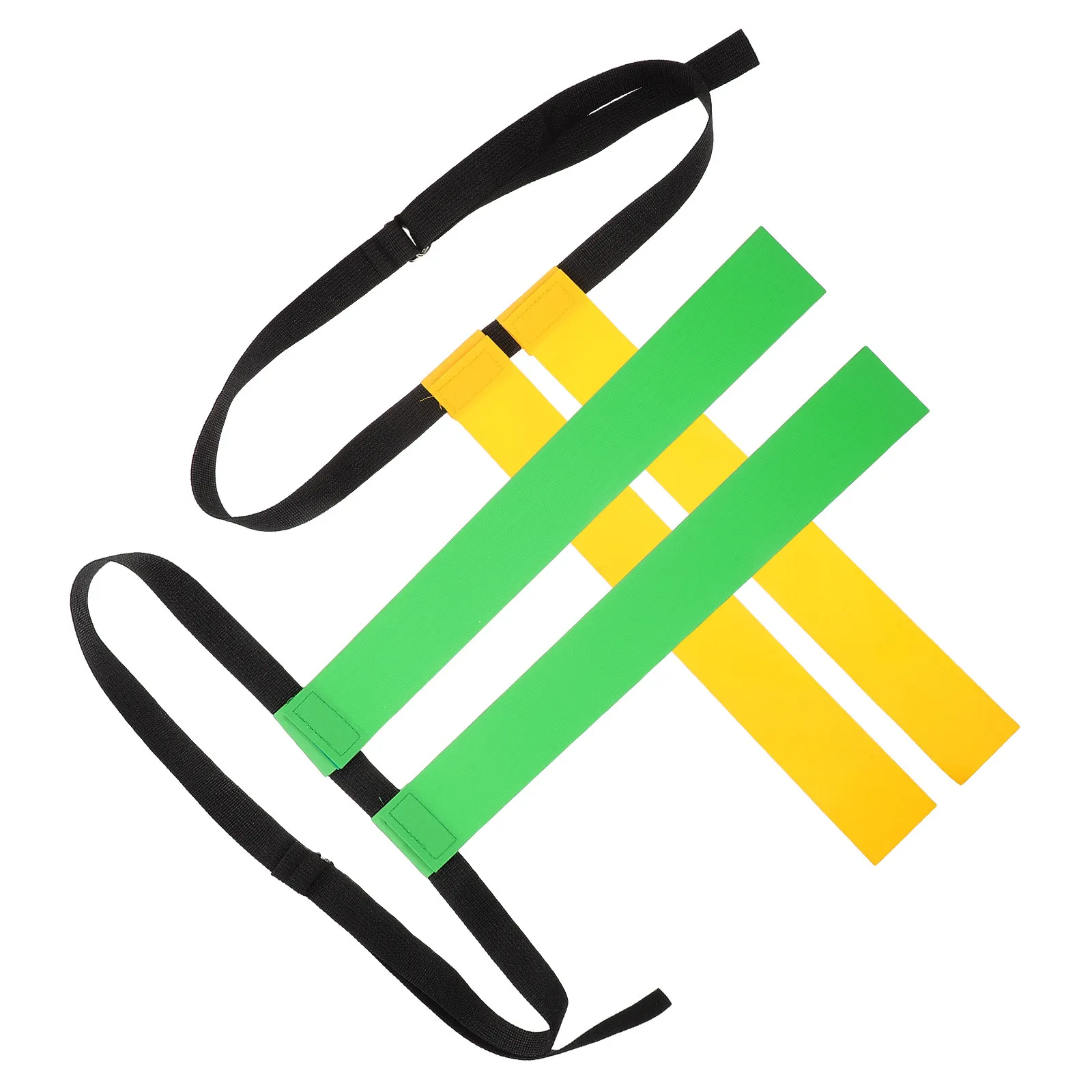 

2 комплекта регулируемых поясных флагов для футбола, набор для тренировок на открытом воздухе, принадлежности для игр в регби, унисекс