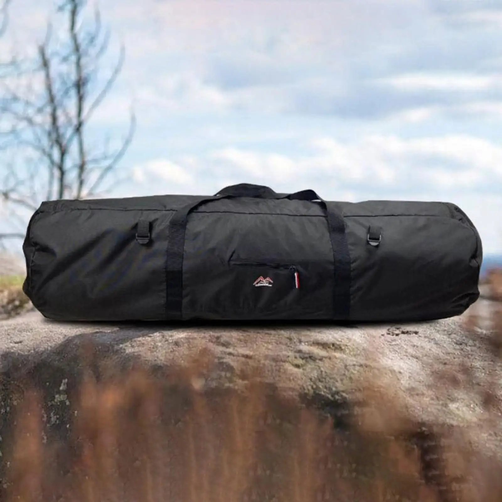 التخييم خيمة حقيبة التخزين القماش الخشن مقاوم للماء نزهة في الهواء الطلق الصيد الكاكي 75 سنتيمتر x 26 سنتيمتر S