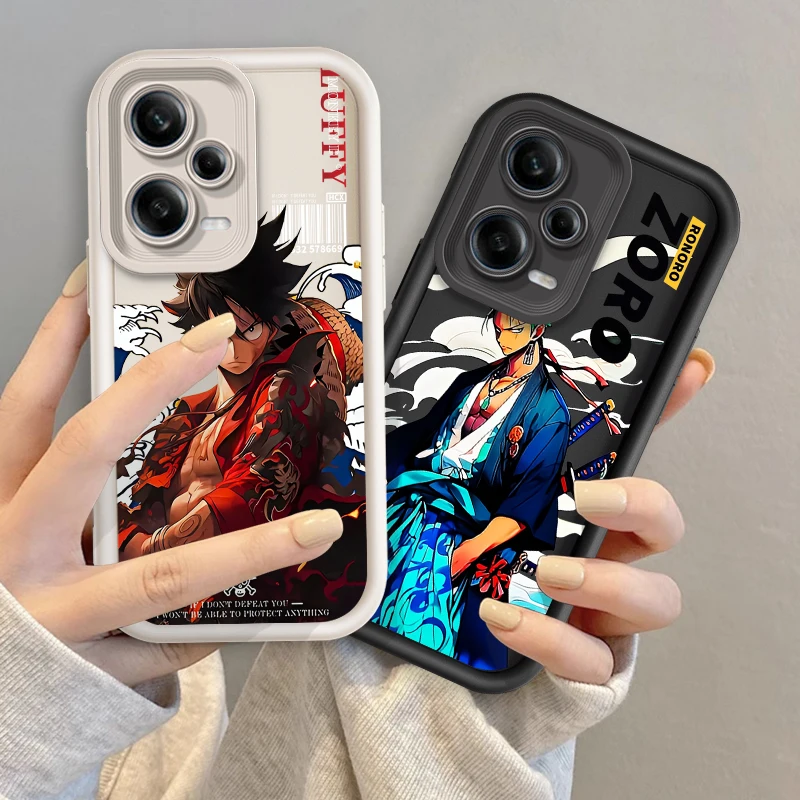 Anime O-One P-Piece Eye Ladder For Xiaomi Redmi Note 13 12 12C 11 11S 10 10C 10A 9C 9A Pro 5G Soft Phone Case