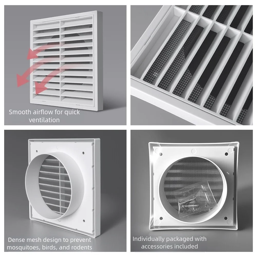 

Вентиляционное отверстие, решетка, крышка, вентиляционное отверстие, АБС-пластик, двухслойная вентиляционная решетка, жалюзи, прибл. для центрального переменного тока