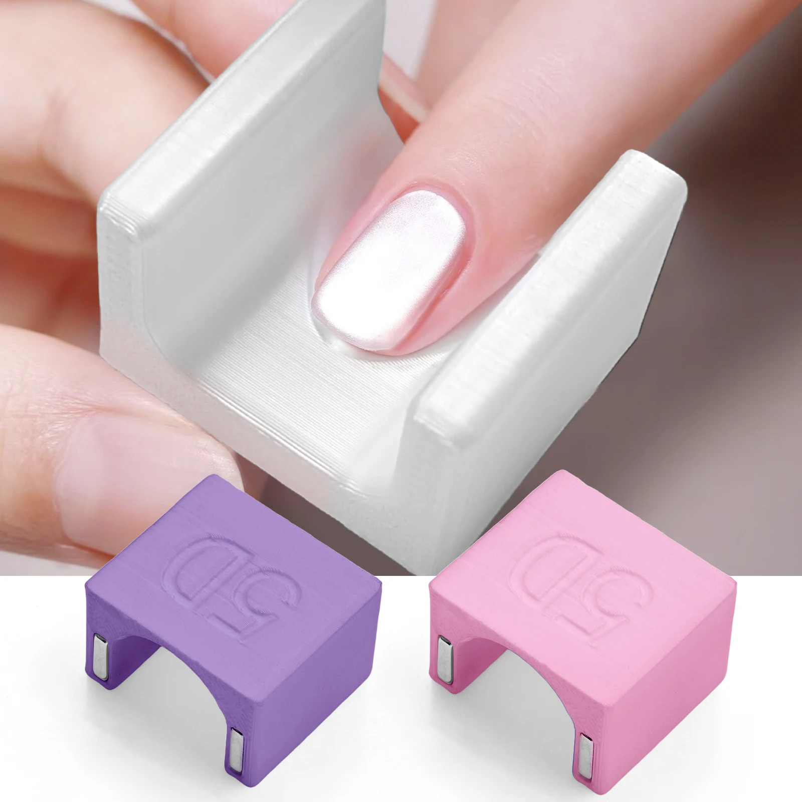 Katzenaugen-Magnetwerkzeug für Nagelkunst, Katzenaugen-Magnetstab für Katzenaugen-Gel-Effekt, Spezial-Samt, 5D-Maniküre, Salon-DIY-Magnetwerkzeug – Detail 1