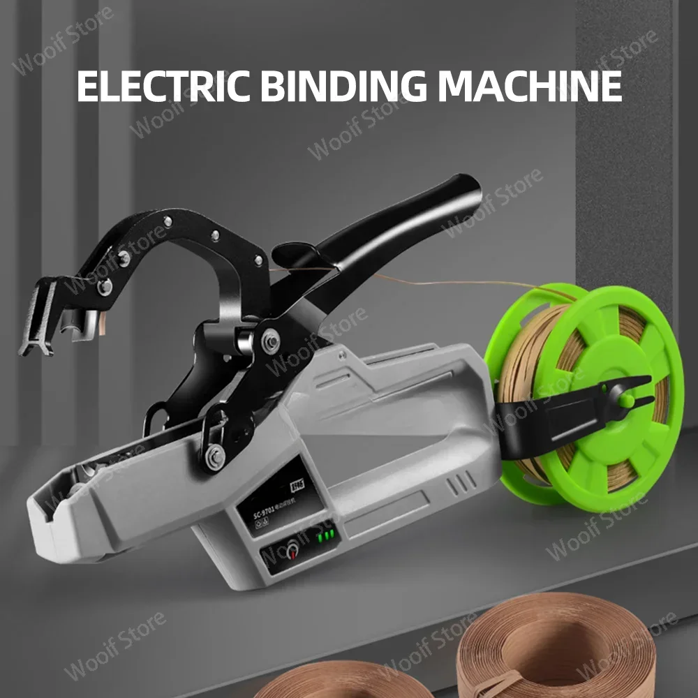 آلة تجليد فرع كهربائي آلة ربط النباتات اللاسلكية آلة تجليد كرمة العنب والطماطم آلة تجليد أوتوماتيكية