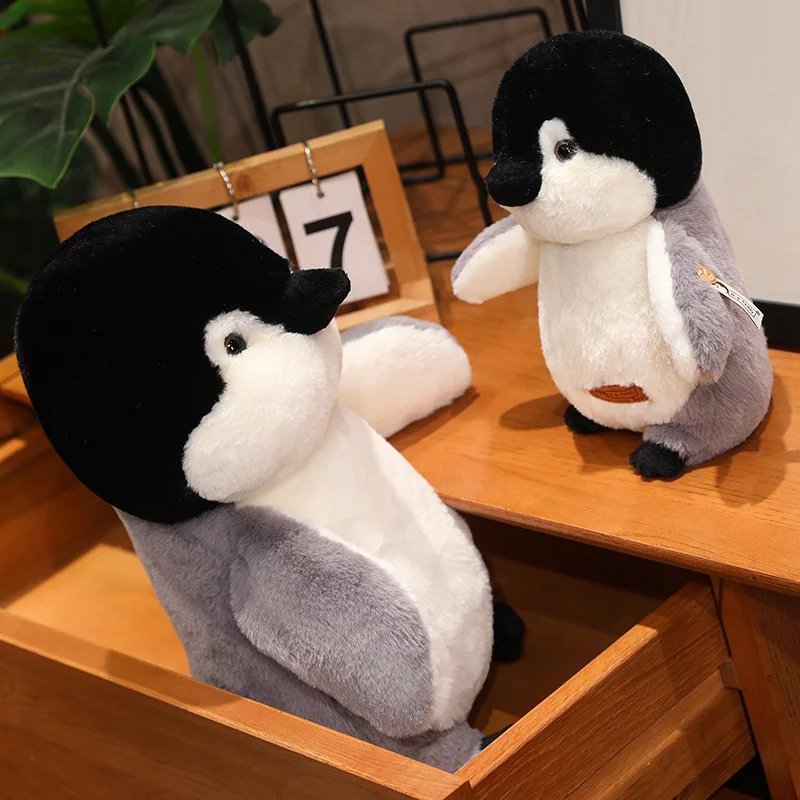 Kawaii Penguin Stuffed Animal Black Soft Penguin Baby Toys For Birthday Gifts Girls Valentine's Day Gifts