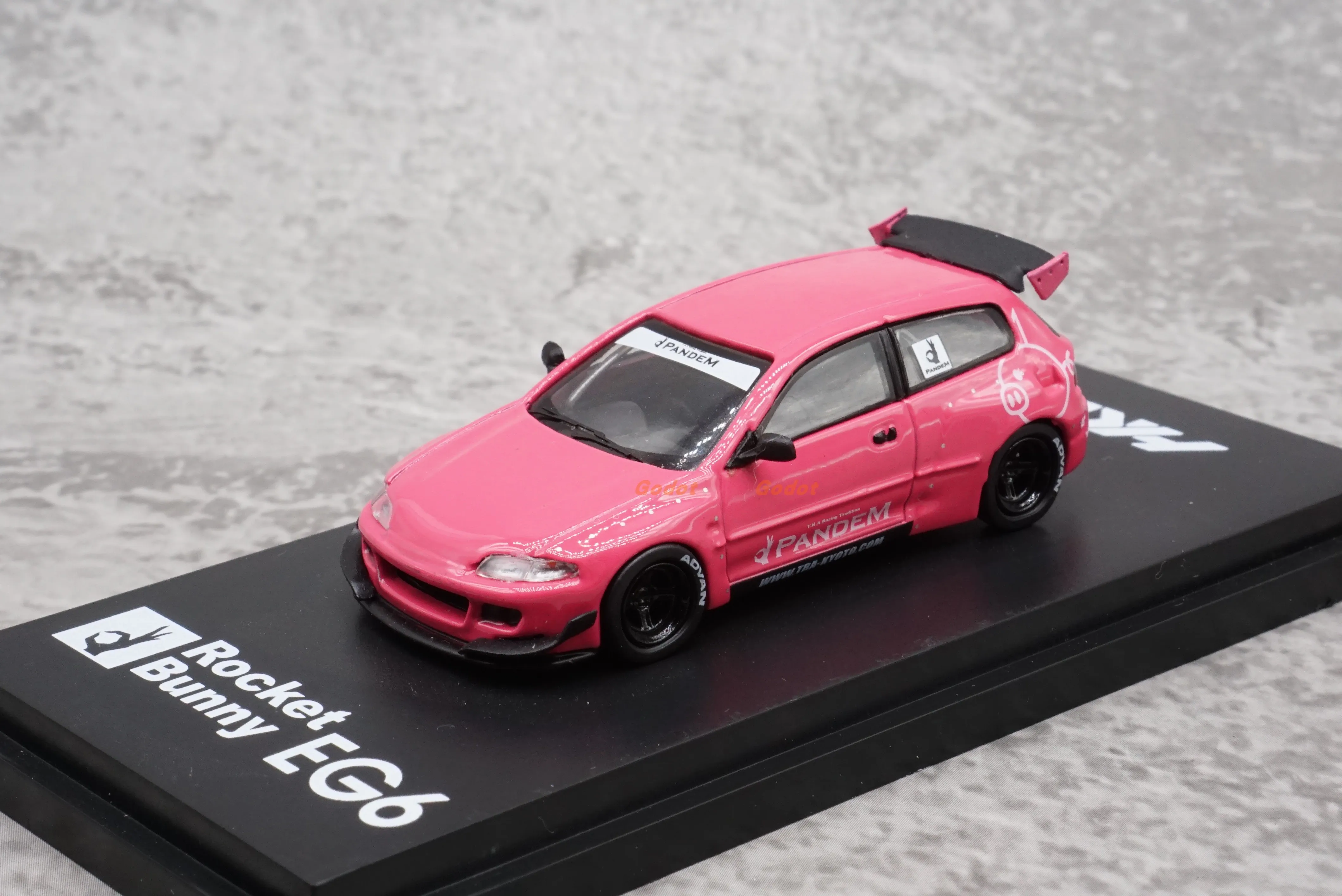 1/64 CIVIC EG6 HKM  alloy car model toy