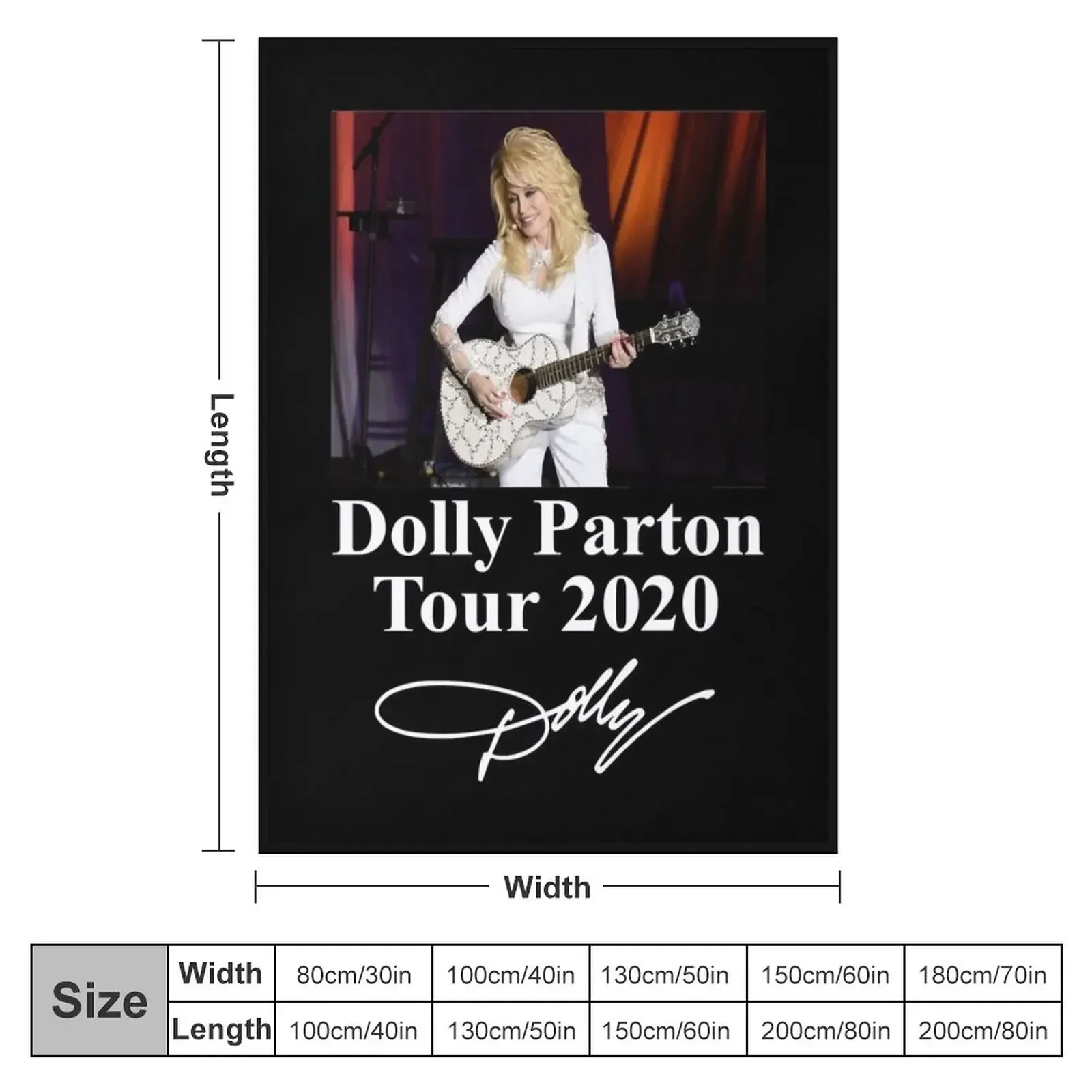 Retro Dolly Parton's Gifts Music Tour 2021 Throw Blanket Plaid Thin Luxury Thicken Blankets