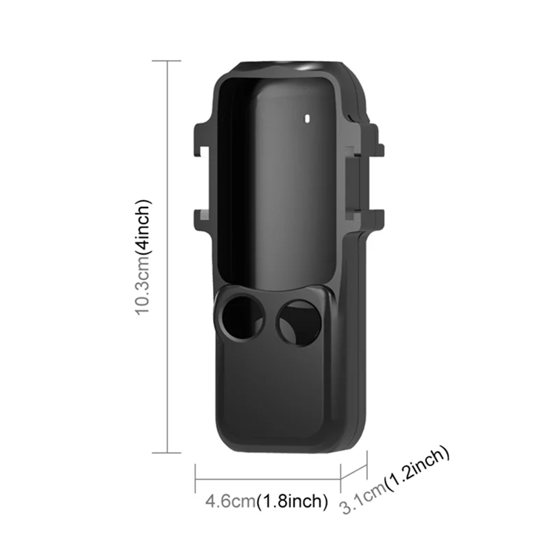 Classy-For DJI OSMO Pocket3 Camera Metal  Cage Protective Frame Wearable Adapter Frame Camera Replacement Accessories