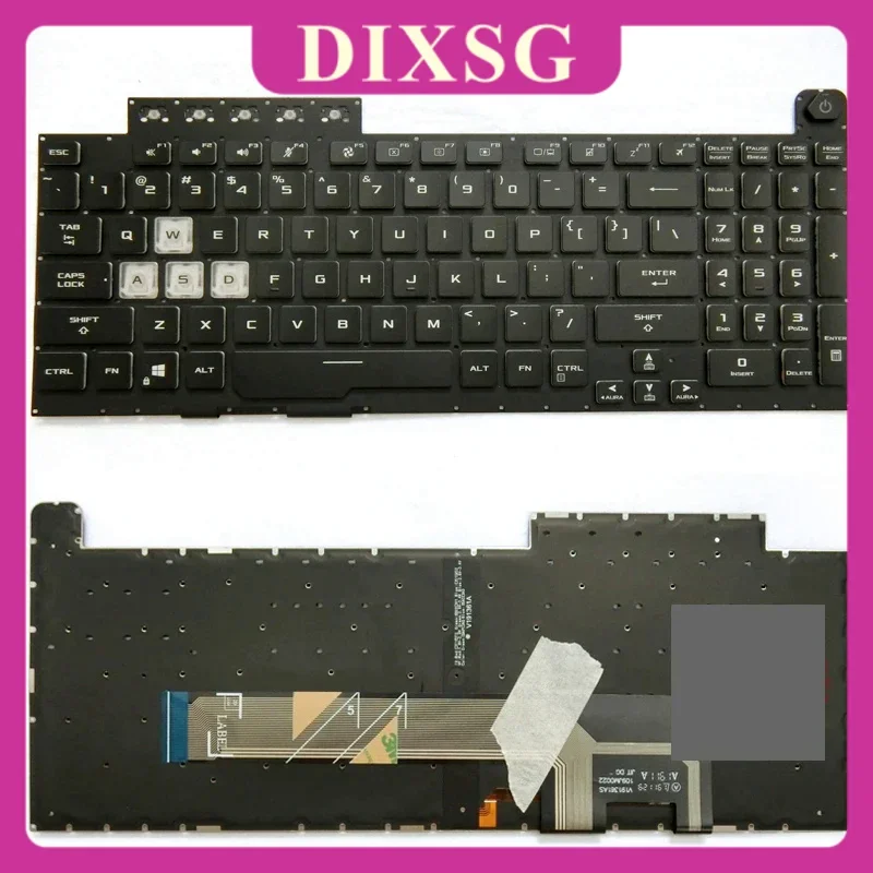 US keyboard for Asus TUF gaming A15 fa506 fa506iu fa506iv fa506ii TUF A17 fa706 fa706ii fa706iu fx506 fx506l fx706 fx706h