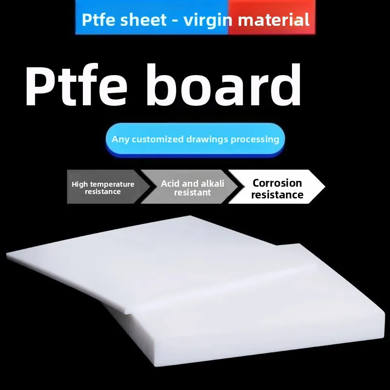 

Custom Cut PTFE Sheet Block Plastic King PTFE Rod for Engraving