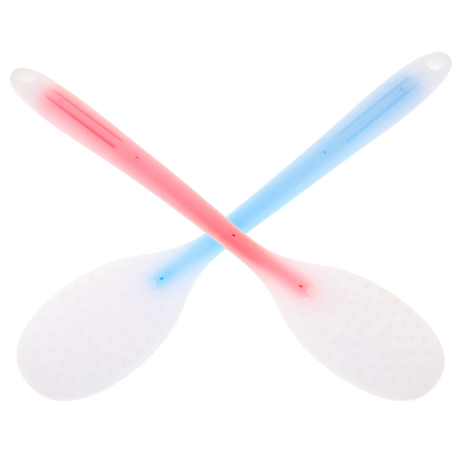

2 Pcs Meridian Slap Device Massage Hammers Stick Back Accessories Acupoint Massager Muscle Pat Tool Silicon Spa Home Gym