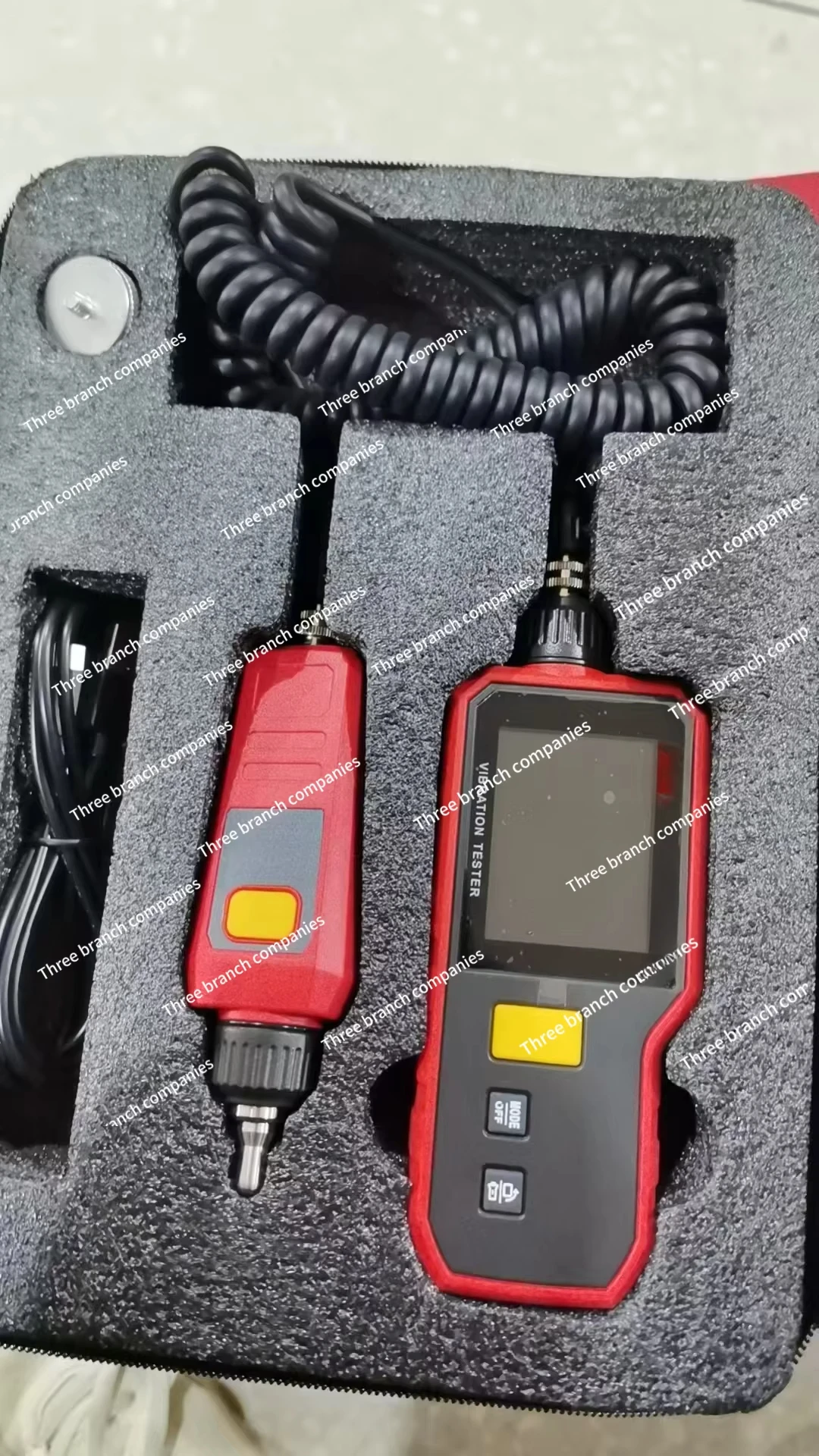 

Vibrometer Portable LCD Vibration Analyzer Tester Meter with Split Sensor Signal Measuring Instruments