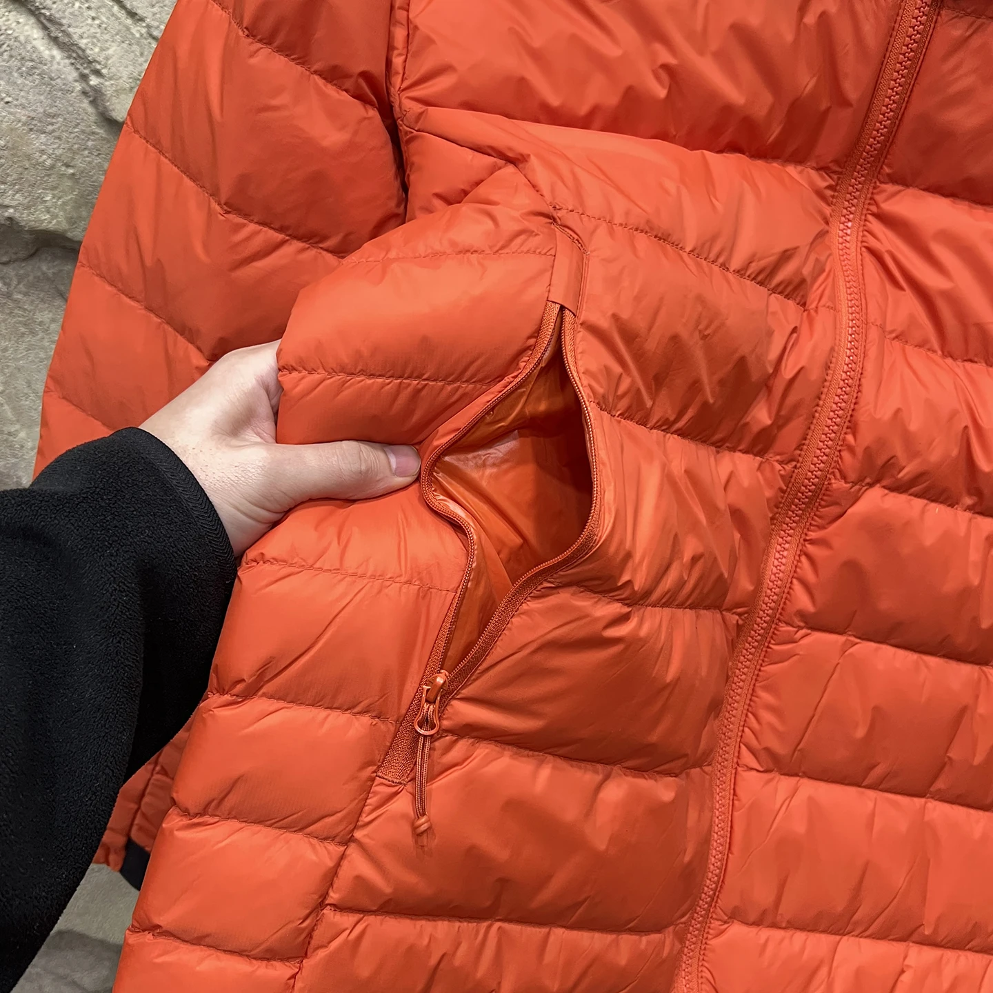 Outdoor Du down Jaet Heren Dames Winter Warm Winddicht Waterdicht Normale pasvorm Lange Sve Ritssluiting Faionable