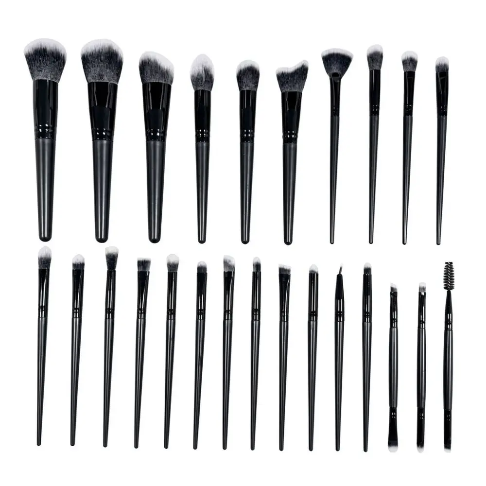 Luxury Makeup Brush Set For Daily Beauty Routine Synthetic Fiber Foundation Powder Eye Shadow Blush Concealer Cosmetic Kit