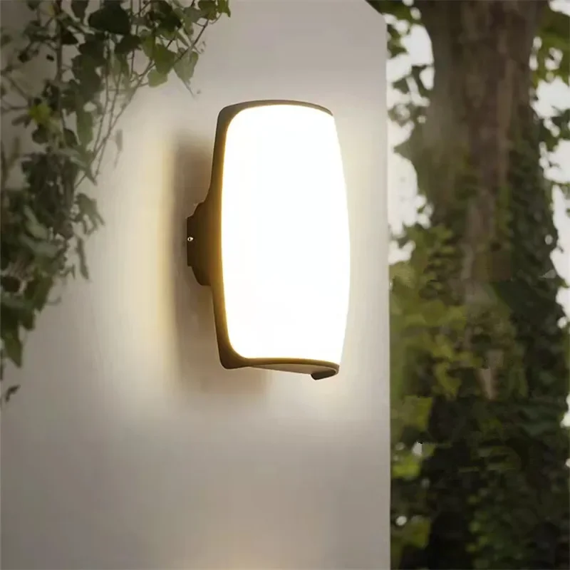 KARLOS Modern Vintage Wall Lamp Simple Creative LED Exterior Sconces Outdoor Waterproof IP65 for Villa Garden Balcony Corridor