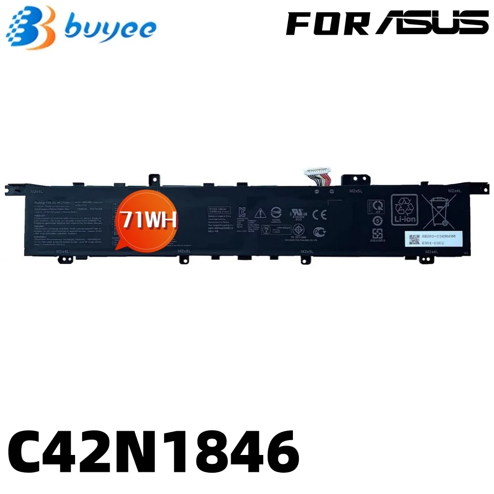 

C42N1846 C42N1846-1 Laptop Battery For Asus ZenBook Pro Duo UX581GV UX581LV UX581GV-XB94T UX581GV-H2003T UX581LV-BP1911U Series