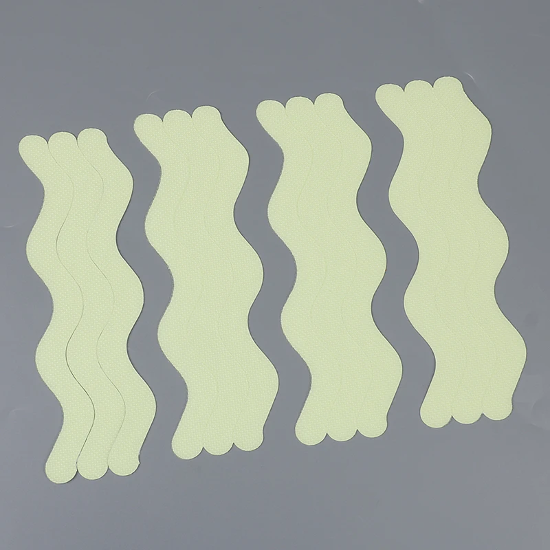 12pcs Non-slip Shower Strip Sticker Bathtub Mat Step Anti-fall High Paste Glow-in-the-dark Anti-slip Tape Strips