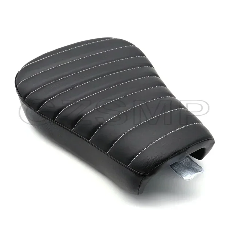 Almohada de cuero para conductor delantero de motocicleta, cojín de asiento individual para Harley Sportster Forty Eight XL1200 883 72 48 2006-2013