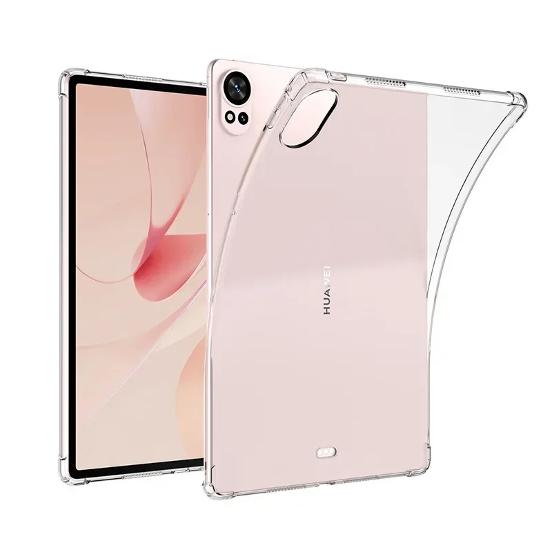 

Прозрачный чехол для Huawei MatePad Air 2024, 12 дюймов, силиконовый мягкий чехол из ТПУ с подушкой безопасности для MatePad Pro12, защитный чехол