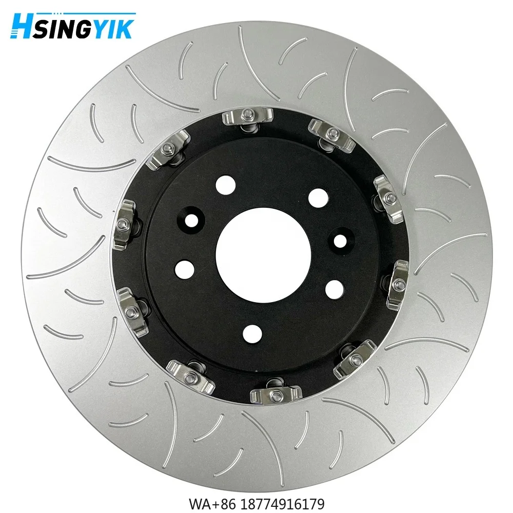 

2-Piece Floating Brake Discs for Renault Cars (330mm-360mm) Aluminum 6061+G3500 Material for Hsingyik Brand