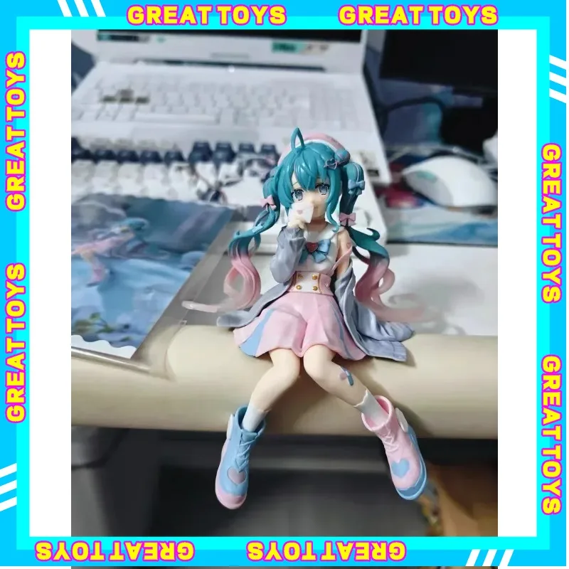 オリジナル-13-センチメートルアニメフィギュアフリュー-vocaloid-初音ミク愛セーラードレス-figuras-アニメ模型玩具装飾品ギフト在庫あり