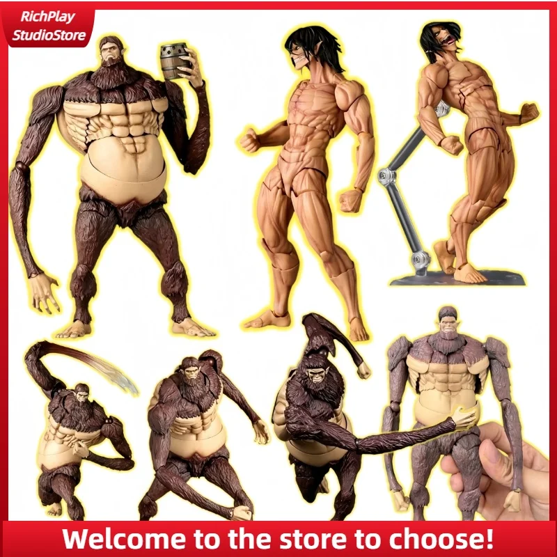 cz-factory-kaiyodo-attacks-titan-beast-titan-figurine-allen-beast-giant-yamaguchi-for-anime-peripheral-joint-movable-ornament