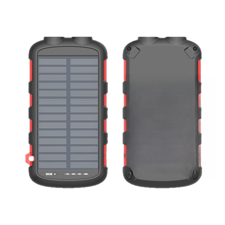 بنك الطاقة الشمسية 20,000 مللي أمبير شحن لاسلكي PD شحن سريع مقاوم للماء ومصدر طاقة متنقل مقاوم للسقوط #3