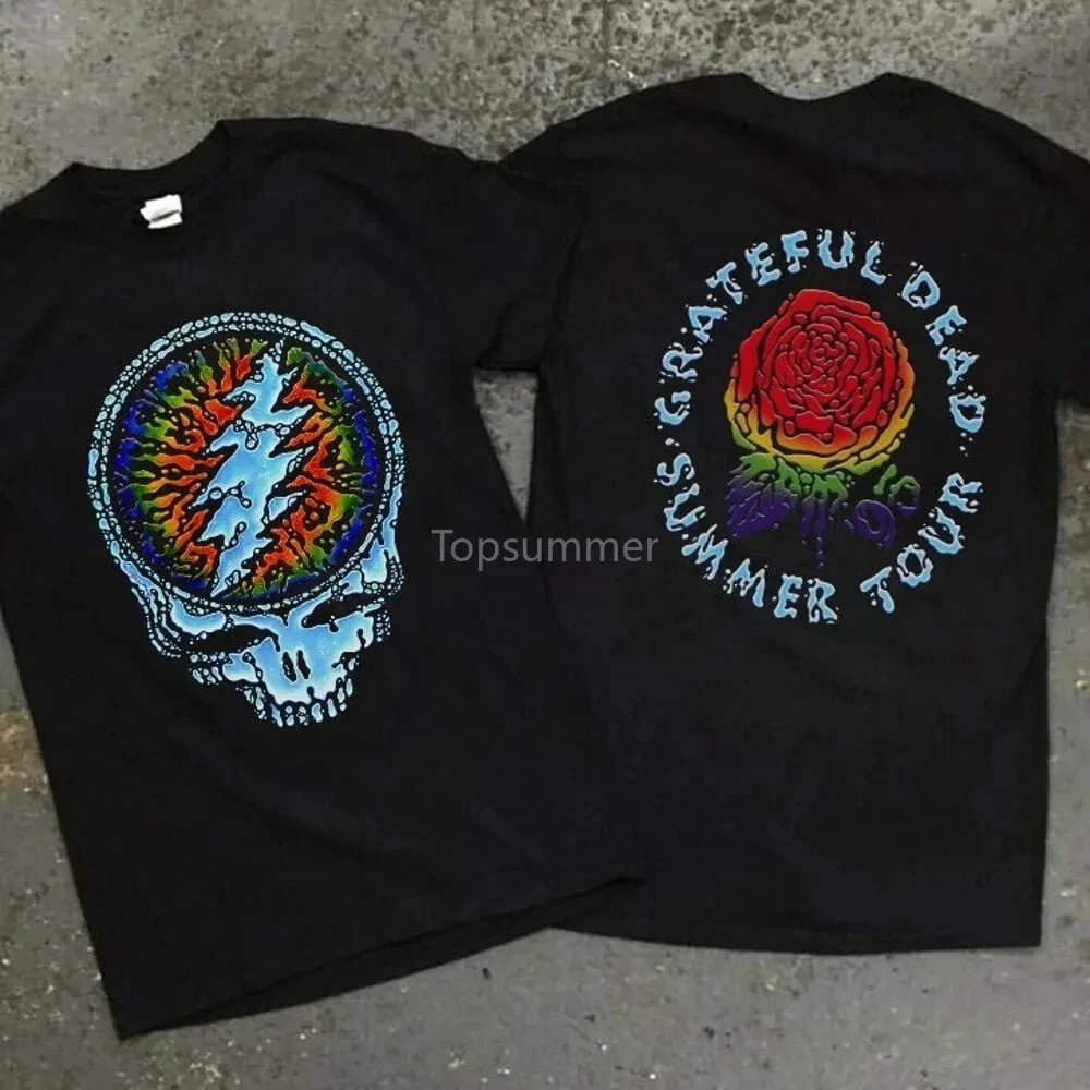 

Американская редкая винтажная футболка Grateful Dead 1995 г., посвященная 30-летию, летняя новая винтажная модная мужская и женская уличная одежда