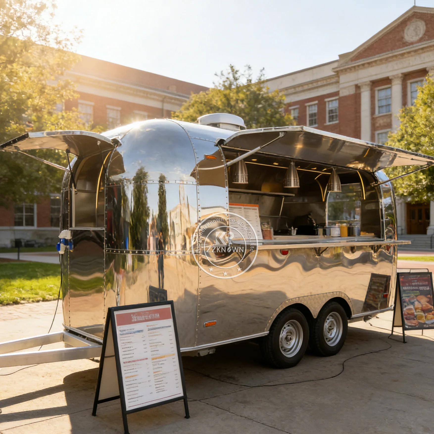 Professional Taco Mexican Food Trailer Mobile Catering Truck Street Burger Food Truck With Complete Kitchen Setup