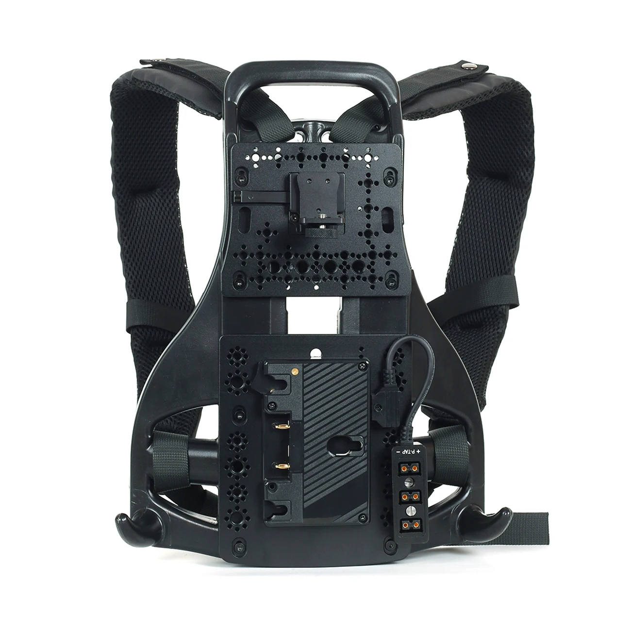 1PC Video Outdoor Live Streaming Broadcast Backpack Plate Vest For Gold-MOUNT V-mount Battery