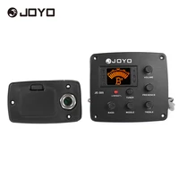 JOYO JE-305 guitarra acústica pastilla piezoeléctrica EQ ecualizador sintonizador sistema preamplificador 4 bandas con pantalla LCD