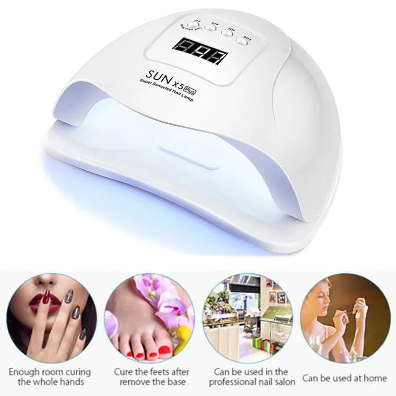 

Nail Dryer LED Nail Lamp UV Lamp for Curing All Gel Nail Polish With Motion Sensing Manicure Pedicure Salon Tool Gift