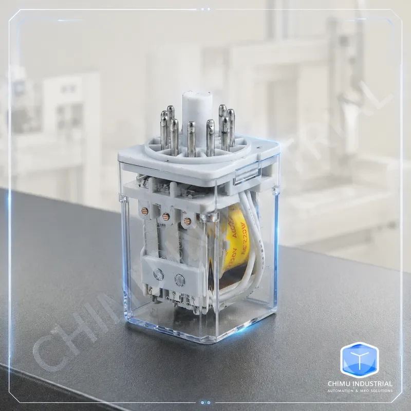 【CHIMU INDUSTRIAL】 for JQX-10F/3Z Small Intermediate Relay 11 Pin Silver Contact DC AC