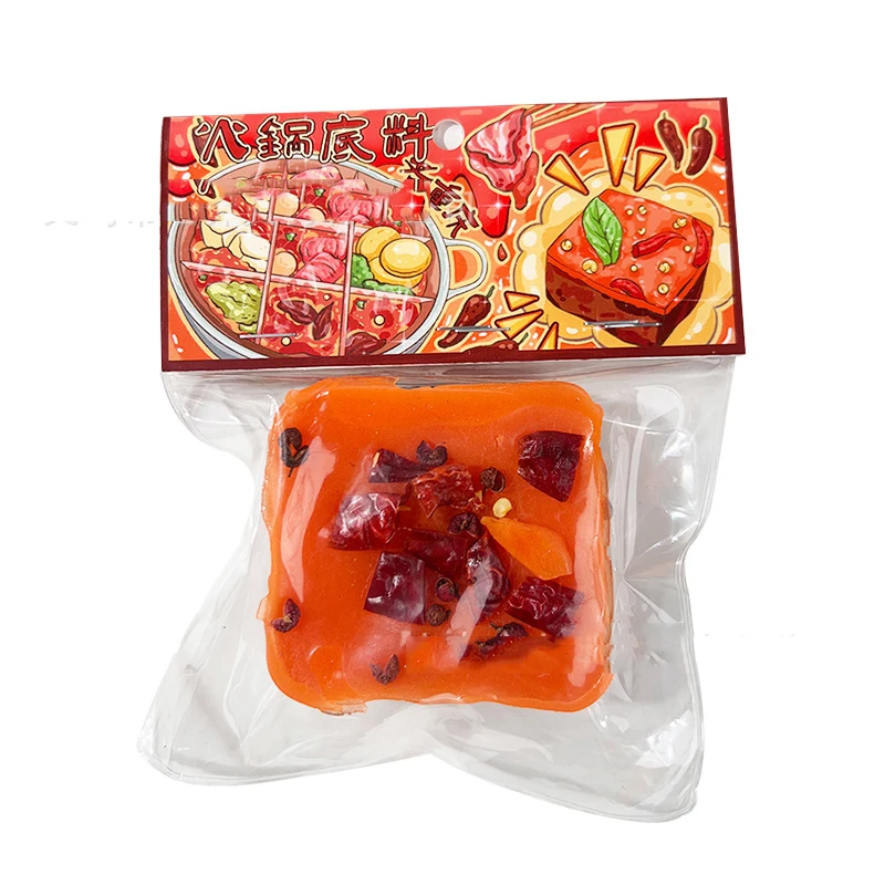 Simulation Mini Hot Pot Base Pinch Squeeze Toy Creative Soft Hot Pot Base Slow Rebound Decompression Toy Kids Stress Relief Toys
