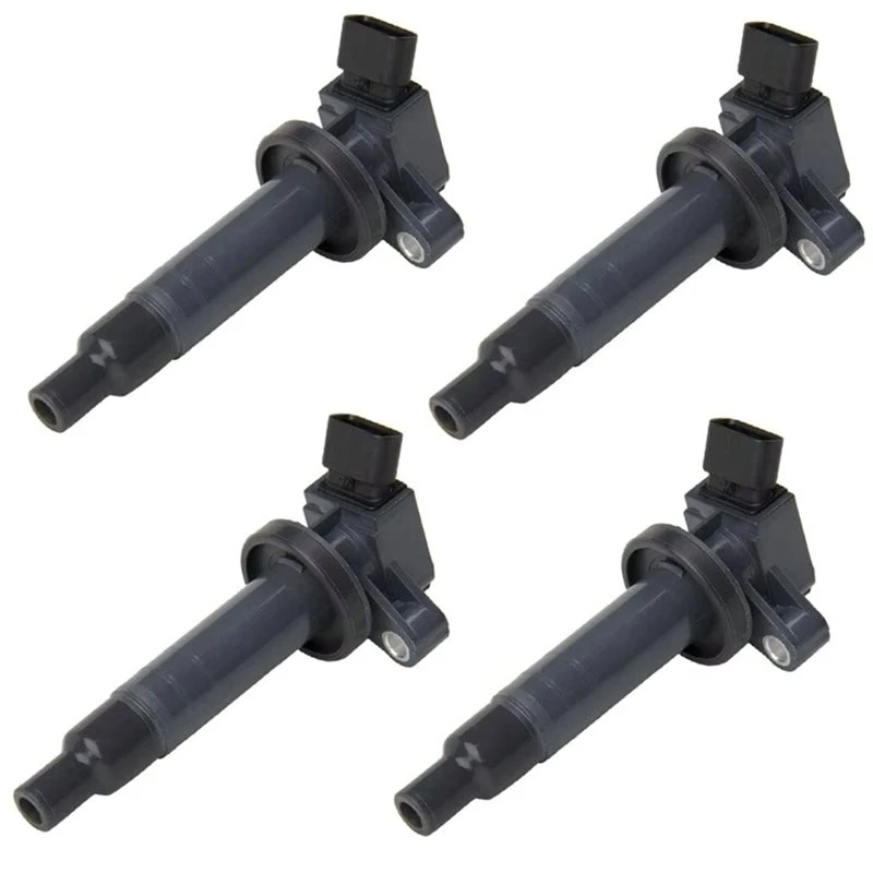 ac29-High Quality Ignition Coil 4X For Toyota Corolla Celica Matrix 1.8 Denso 673-1300 9091902239 90919-02239