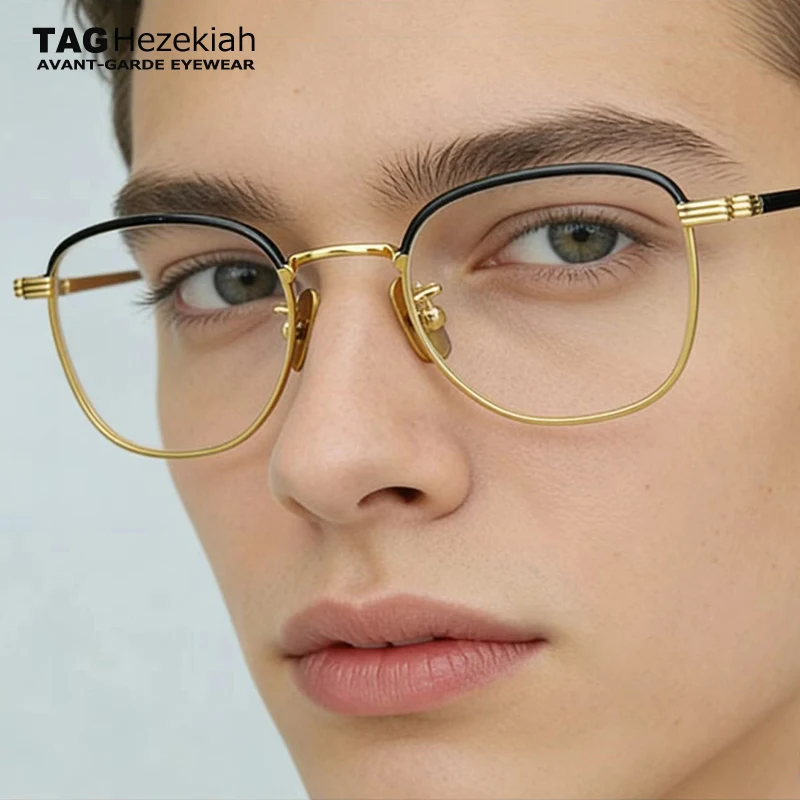 

2026 top quality Eyeglass pure Titanium Retro Glasses Frames Men Women OG-023-2 Eyeglasses Frame Reading Eyewear spectacle