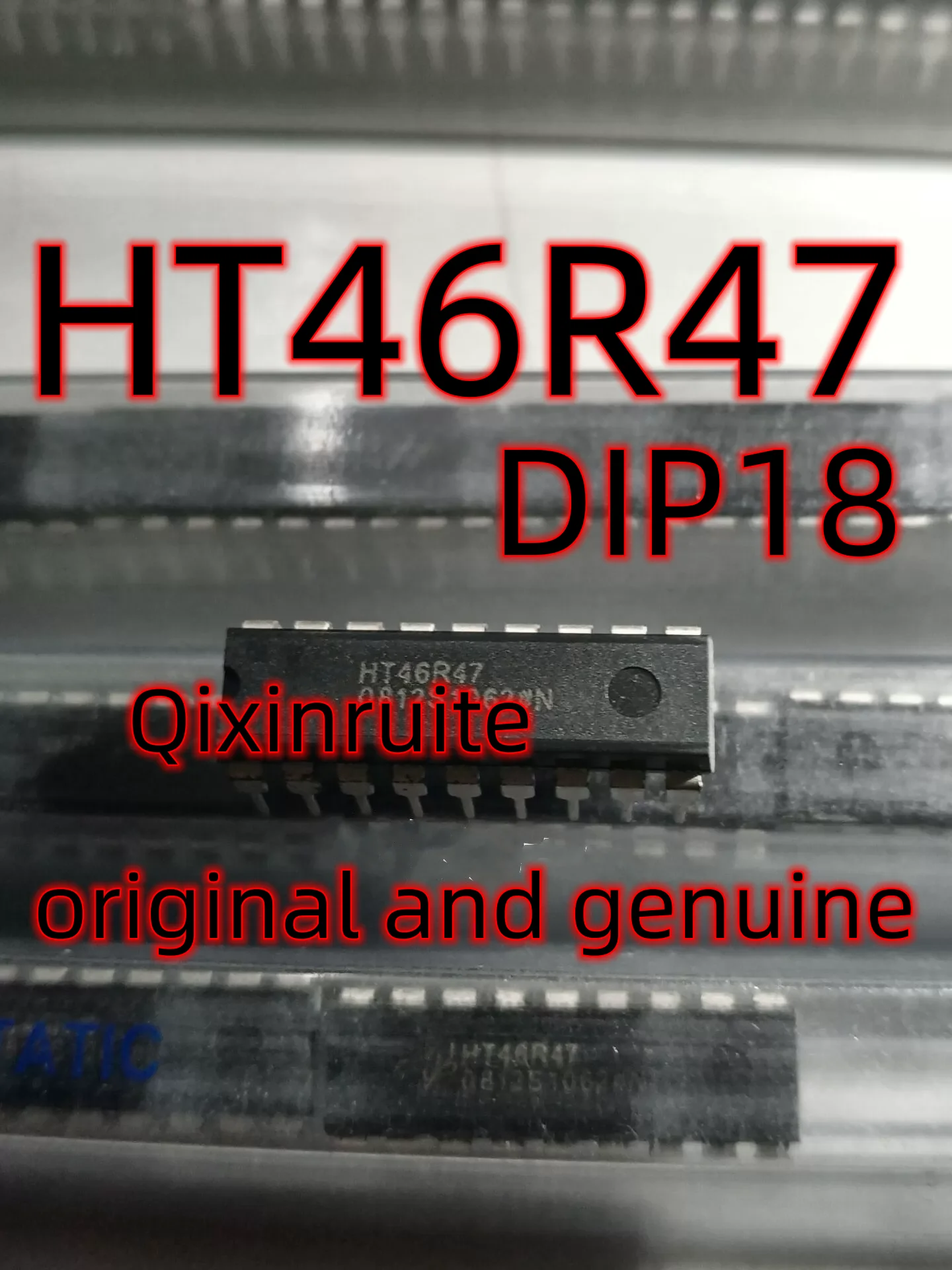 Qixinruite   HT46R47 SOP18 DIP18 Economy AD Model 8-bit MCU Decryption and cracking program copy chip New original and genuine