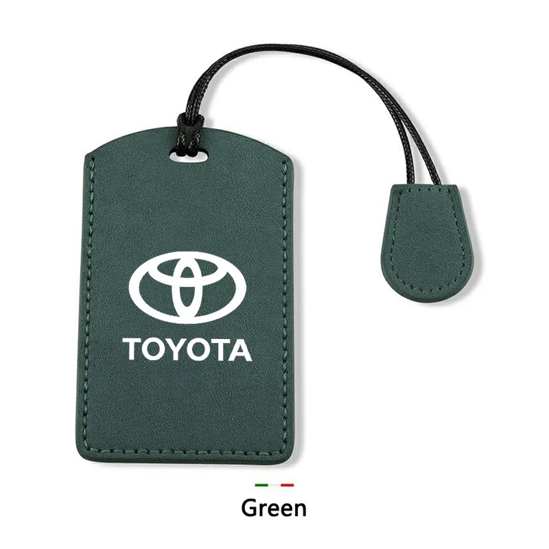 Suede Car NFC Card Key Case Cover Protector Keyring Shell Fob For Toyota Crown Corolla 12/13/14 Generation Crownkluger Vellfire