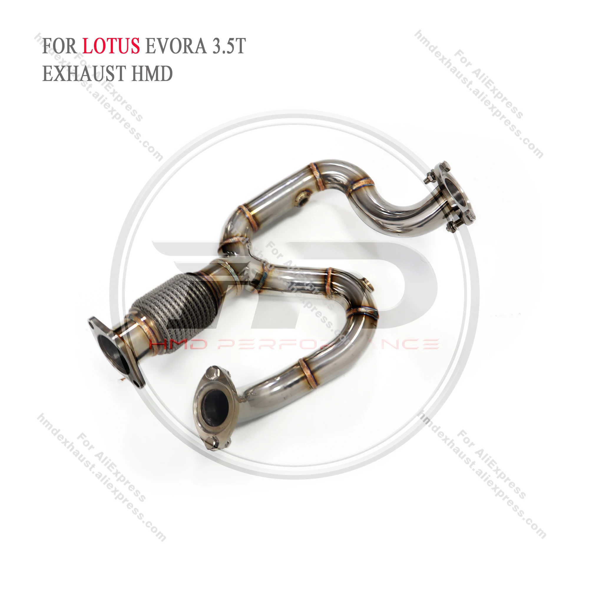 HMD Exhaust System Performance Manifold for for Lotus Evora 3.5T  with Heat shield