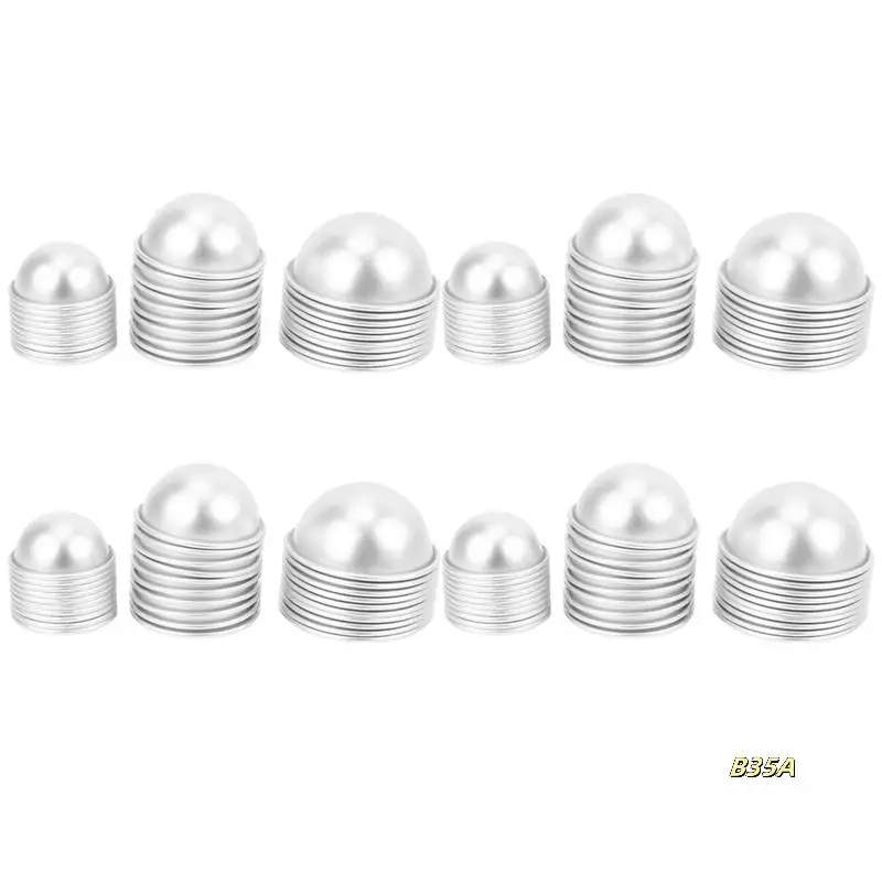 

120PCS- Bath Bomb Mold Kit, 15 Set 3 Size Mold & Bath Bombs Press For DIY Making Supplies