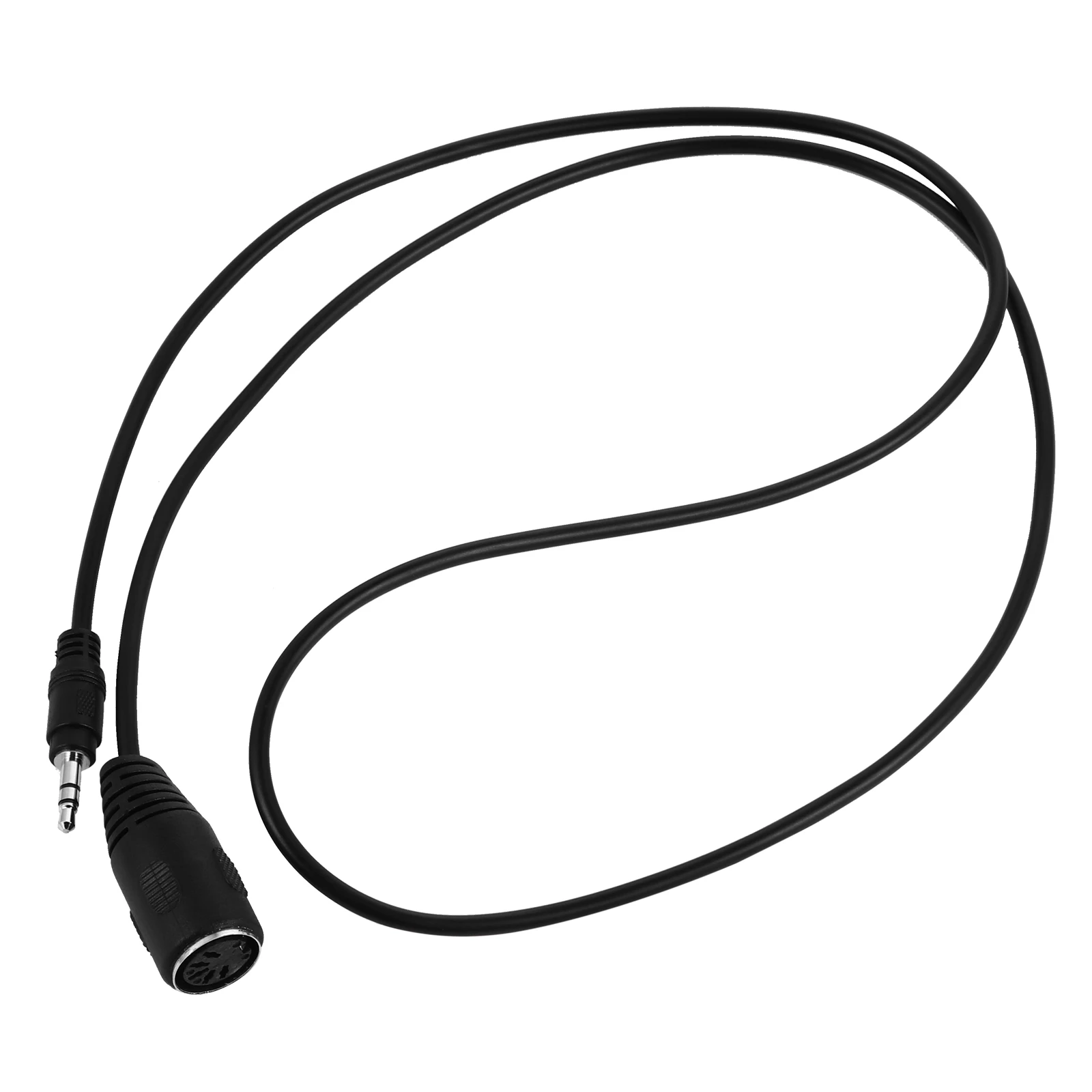 

Din 5-Pin To 3.5Mm Audio Adapter Female To Male Jack Converter For Cd Player Vcr Dvd Stereo Devices Use With Midi Phones